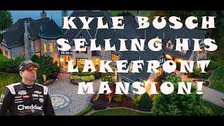 NASCAR- KYLE BUSCH IS SELLING HIS LAKE NORMAN LAKEFRONT MANSION! LET'S TAKE A LOOK INSIDE.