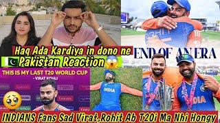 Pakistan ReactionROHIT SHARMA and VIRAT KOHLI Retires From T20i After Winning WC24 IND Beat SA