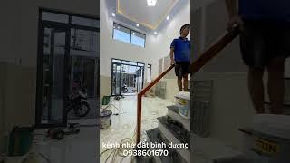 Bán nhà hai mặt tiền thái hoà tân uyên bình dương . diện tích 4.6 x 22 có sân oto vs 3pn 0938601670