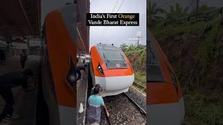 India’s FIRST ORANGE VANDE BHARAT EXPRESS | MOST LUXURIOUS TRAIN OF INDIA 