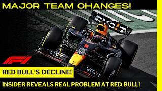 RED BULL IN TROUBLE! INSIDER REVEALS THE REAL REASON BEHIND THEIR PERFORMANCE DROP! F1 NEWS TODAY