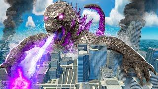 GODZILLA IS DESTROYING MY CITY... (Gmod Sandbox)