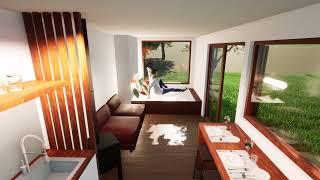 EXOBOX Tiny House 'Air BnB' 2