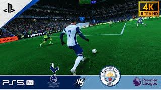 (PS5 Pro) FC 25 - Tottenham vs. Manchester City (Premier League) - PS5 Pro [4K 60FPS] Gameplay