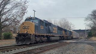 An SD70AC Leads M277 Past Shen