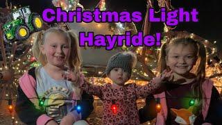 Greenspot Farms Christmas Light Hayride!