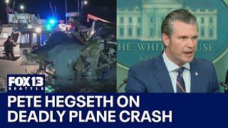 White House addresses deadly DC plane crash and DEI hires