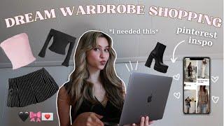 BUYING MY DREAM WARDROBE: online shopping & try on haul! (coquette, edgy, and that girl aesthetic)