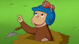 Scavare un tunnel  Curioso Come George  Cartoni per Bambini