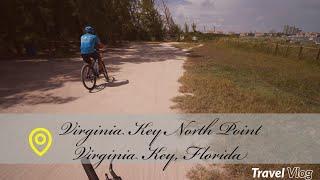 MOUNTAIN BIKING NORTH POINT TRAILS VIRGINIA KEY, FLORIDA TRAVEL VLOG 2020