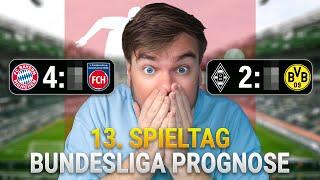 1.Bundesliga Prognose | 13. Spieltag Tipps & Prognose | 2024/25