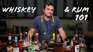 Bartender's Guide to Whiskey and Rum 101 (Everything you ever wanted to know)