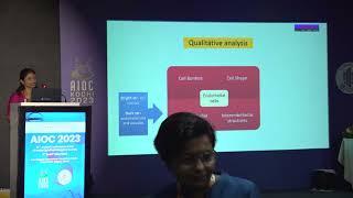 AIOC 2023   IC471   topic  Dr  RAKHI KUSUMESH Decipher Specular Microscopy with clinical examples