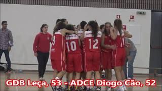 Basquetebol: GDB Leça - ADCE Diogo Cão Sen.Fem. OUT2018