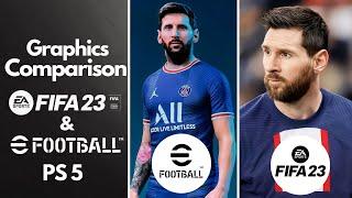 FIFA 23 vs eFootball 2024 Graphics - PES 2024 (Comparison)