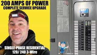 Upgrading an electrical service from 100A to 200A | Clark, New Jersey