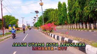 JALUR UTAMA KOTA LEWOLEBA - LEMBATA