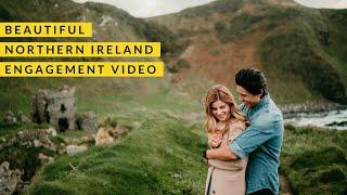 Beautiful Northern Ireland Engagement Video For Jordan Connor & Jinjara Mitchell | Elopement Video