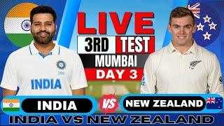  IND vs NZ Test: India vs New Zealand, Day 3, 3rd Test | Live Score & Commentary | IND vs NZ Live