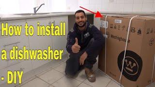 How to install a dishwasher - DIY easy