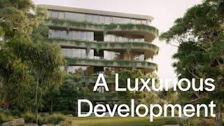 Inside A Luxurious Residential Development With Incredible Gardens