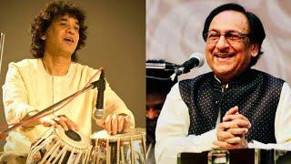 Soz-E-Gham (rare) Ustad Ghulam Ali with Zakir Hussain shab || Live