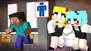 남자화장실에 갇혀버렸어..!!그런데 이상한 메세지가?![  ] Minecraft- [알짜]