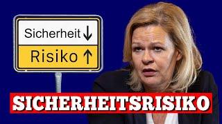 SICHERHEITSRISIKO Nancy Faeser