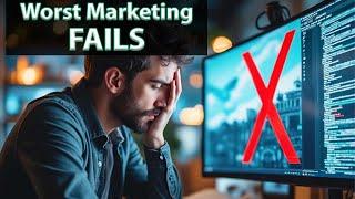 5 Worst Digital Marketing FAILS of 2024