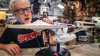 Adam Savage's Hands-On with TOMY's 1:350 USS Enterprise Refit Model!