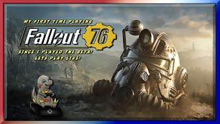 MY FIRST TIME PLAYING FALLOUT 76 #live #boldlycreate