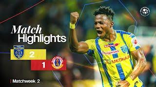 Match Highlights | Kerala Blasters FC 2-1 East Bengal FC | MW 2 | ISL 2024-25