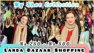 Shopping From Landa Bazaar || Sasta Landa bazaar || My Shoes Collection From Landa Bazaar || Zainab