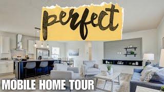 SMALLER mobile home but BIG SAVINGS! 2024 Prefab House Tour