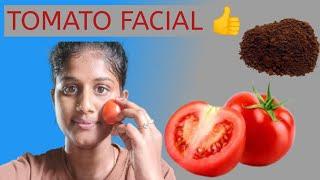 TOMATO FACIAL AT HOME |TOMATO FACIAL SCRUB AT HOME | TOMATO & COFFEE FACIAL |VIRALCOFFEE FACE SCRUB