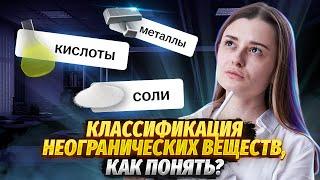 Классификация неорганических веществ для ОГЭ