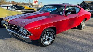 Test Drive 1969 Chevrolet Chevelle 4 Speed $25,900 Maple Motors #2897