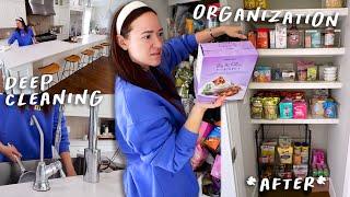 Organizing My Entire Pantry + Deep Cleaning Supplies Haul from Amazon!!