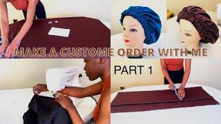 Make a Custom  order with me | Ep 1 part 1 #sewing