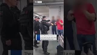 New video of Manchester Airport incident