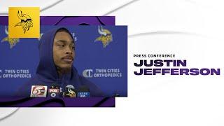 Justin Jefferson on Coverage He Expects From Bears & Aspiration to Lead the NFL in Receiving