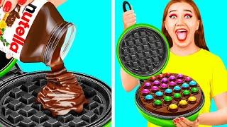 طبخ حيل بسيطة مع تحدي نوتيلا FUN FOOD