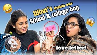 What’s in our school & college bag