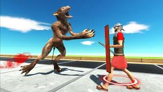 Werewolf vs Humans - Animal Revolt Battle Simulator #animalrevoltbattlesimulator #arbs