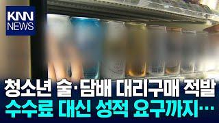 청소년 술 담배 대리구매 8명 적발 / KNN