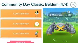 SpeedrunningBeldum Community Day Special Reserch in #pokemongo