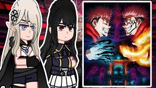 The Eminence in Shadow react to Itadori Yuji and Ryomen Sukuna | PART 2 | Shibuya Arc || GACHA REACT