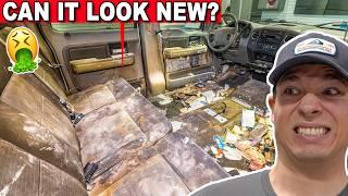 "Impossible" Cleaning of a DISASTER Junkyard Truck!