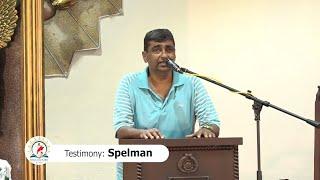 Testimony Spelman | 'Jesus delivered me from my addiction' | Tamil | DRCColombo