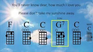 You Are My Sunshine Ukulele Play Along